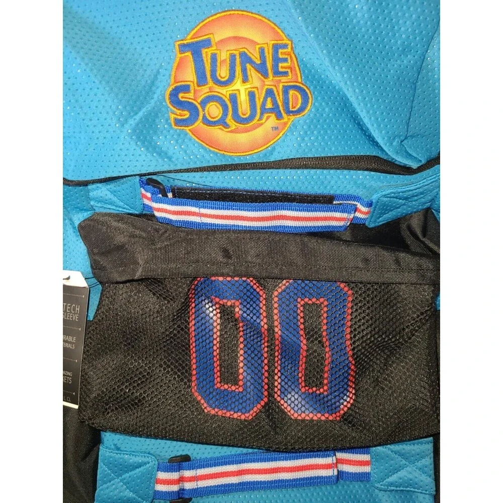 BIOWORLD SPACE JAM TUNE SQUAD LOONEY TUNES CLASSIC MOVIE JERSEY BACKPACK NEW